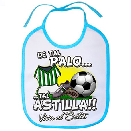 Babero De tal palo tal astilla Betis fútbol