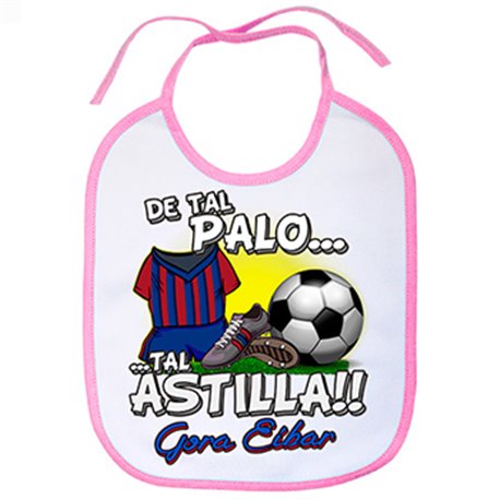 Babero De tal palo tal astilla Eibar fútbol