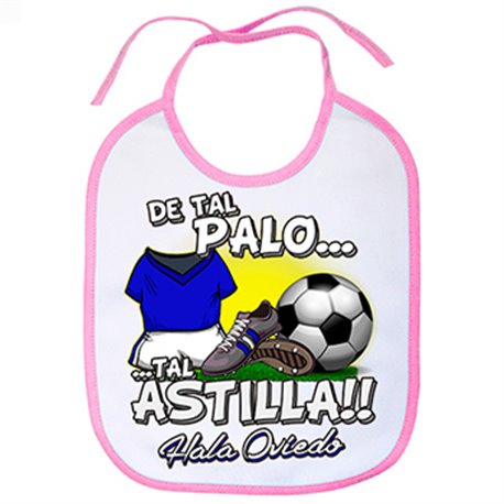 Babero De tal palo tal astilla Oviedo fútbol