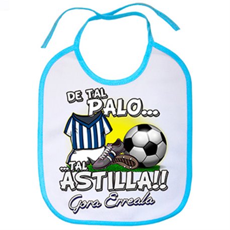 Babero De tal palo tal astilla Real Sociedad fútbol