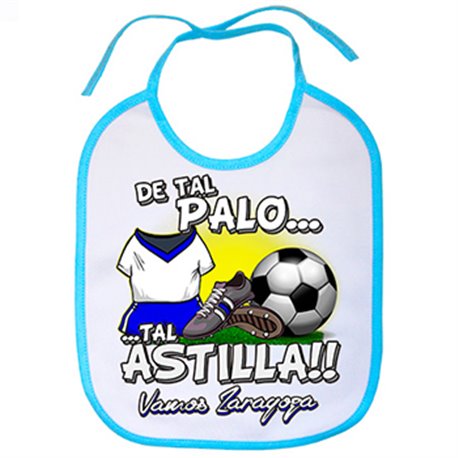 Babero De tal palo tal astilla Zaragoza fútbol