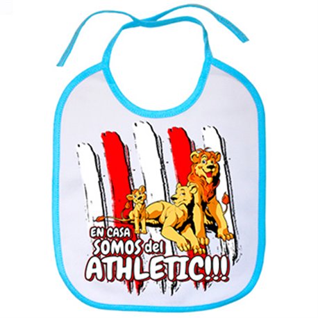 Babero en casa somos del Athletic
