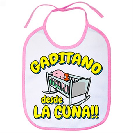 Babero Gaditano desde la cuna Cádiz fútbol