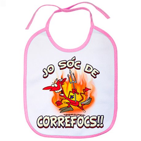 Babero Jo sóc de correfocs