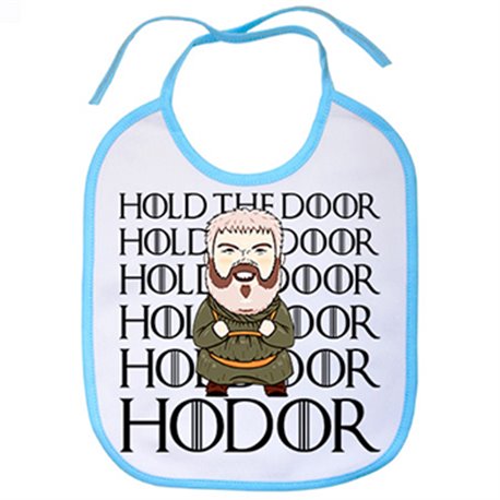 Babero Juego de Tronos Hodor Hold The Door