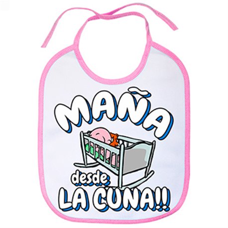 Babero Maña desde la cuna Zaragoza fútbol