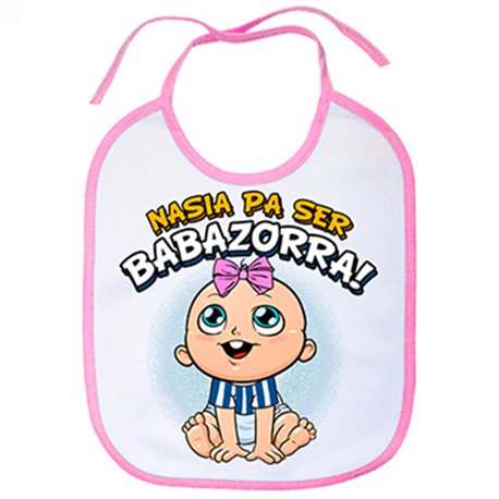 Babero nacida para ser Babazorra Alavés fútbol