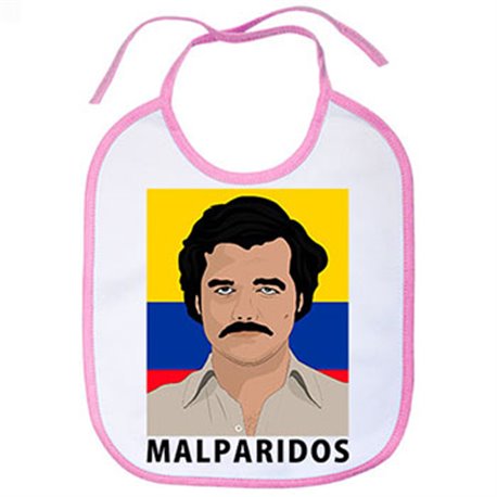 Babero Narcos Pablo Escobar malparidos