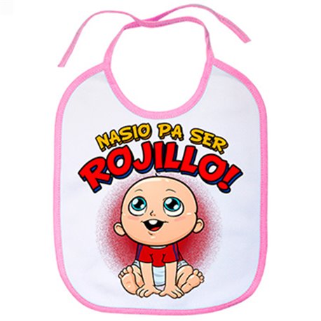 Babero nacido para ser Rojillo Osasuna fútbol