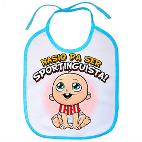 Babero nacido para ser Sportinguista Sporting fútbol