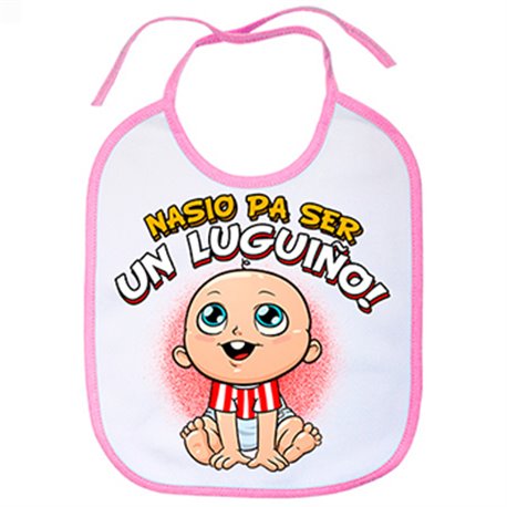 Babero nacido para ser Luguiño Lugo fútbol
