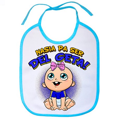 Babero nacida para ser del Geta Getafe fútbol