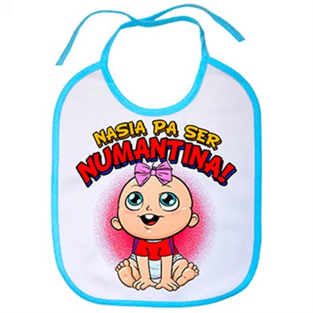 Babero nacida para ser Numantina Numancia fútbol