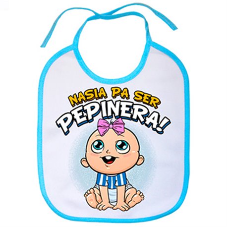 Babero nacida para ser Pepinera Leganés fútbol