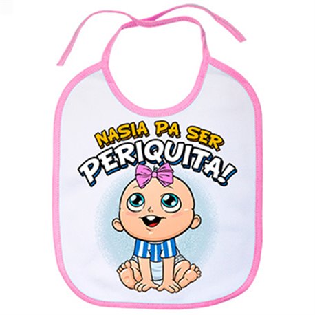 Babero nacida para ser Periquita Espanyol fútbol