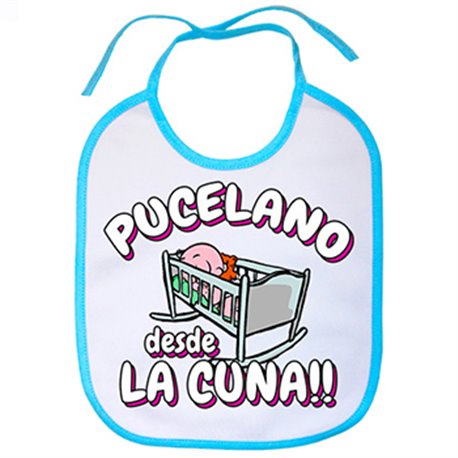 Babero Pucelano desde la cuna Valladolid fútbol