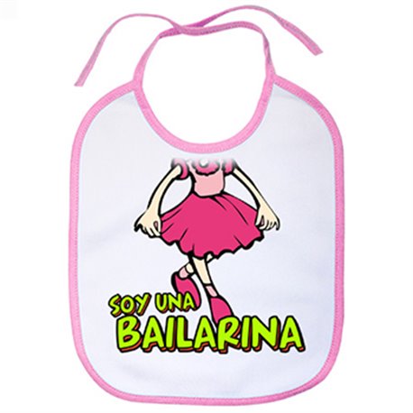 Babero Soy una bailarina