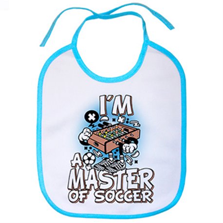 Babero soy un crack del fútbol I Am A Master Of Soccer