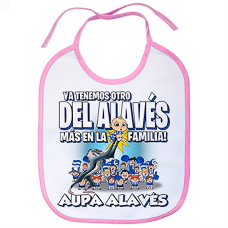 Babero ya tenemos otro del Alavés más en la familia fútbol