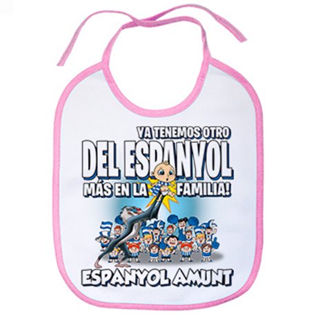 Babero ya tenemos otro del Espanyol más en la familia fútbol