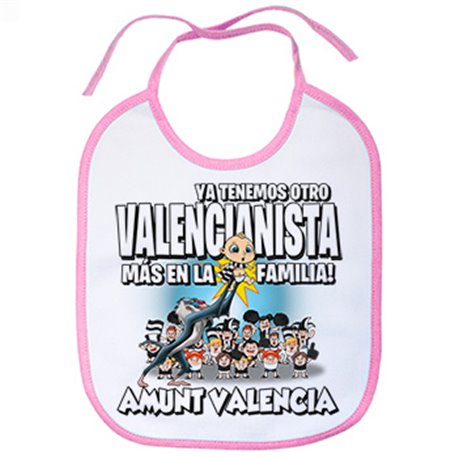 Babero ya tenemos otro Valencianista más en la familia Valencia fútbol