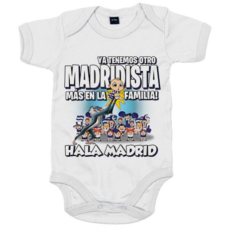 Body bebé ya tenemos otro madridista más en la familia Madrid fútbol
