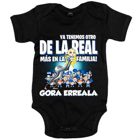 Body bebé ya tenemos otro de La Real más en la familia San Sebastián fútbol