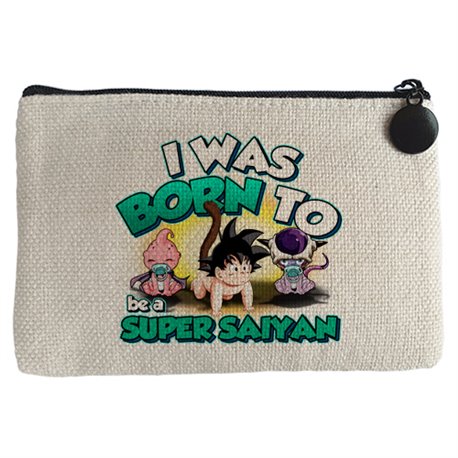 Monedero I was born to be a super saiyan parodia Baby Goku Boo Freezer