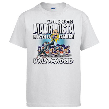 Camiseta ya tenemos otro madridista más en la familia Madrid fútbol