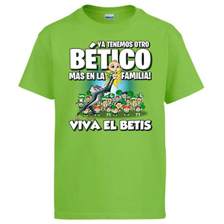 Camiseta ya tenemos otro Bético bética más en la familia para aficionado al fútbol 