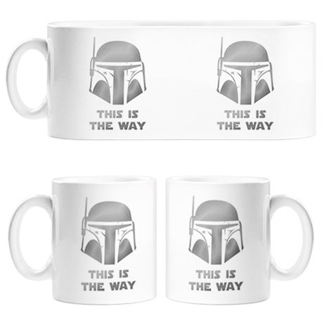 Taza ilustración frase This is the way