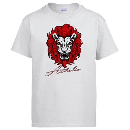 Camiseta ilustración león fan del Athletic