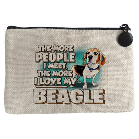 Monedero I love my Beagle raza perro