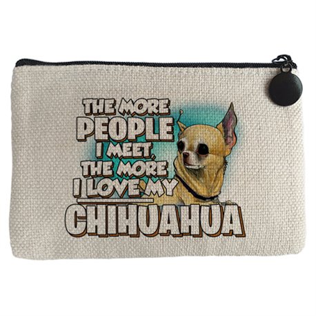 Monedero I love my Chihuahua raza perro