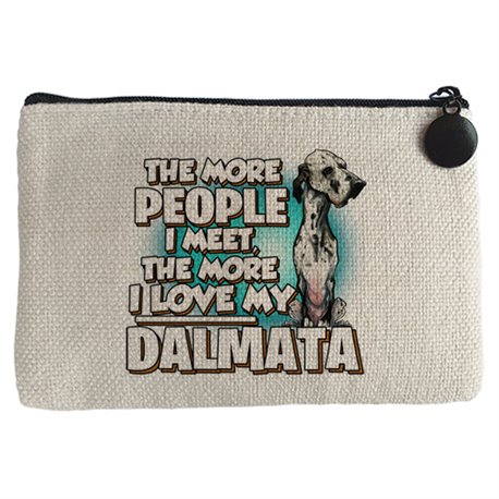Monedero I love my Dalmata raza perro