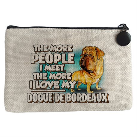 Monedero I love my Dogue de Bordeaux raza perro