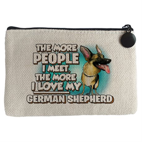 Monedero I love my German Shepherd raza perro
