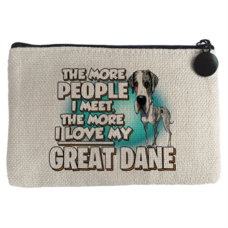 Monedero I love my Gran Danés raza perro