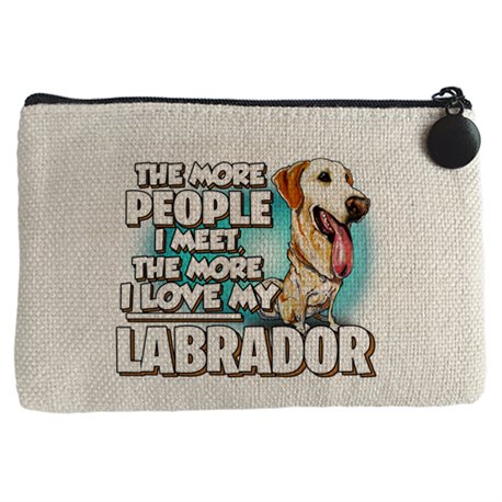 Monedero I love my Labrador raza perro