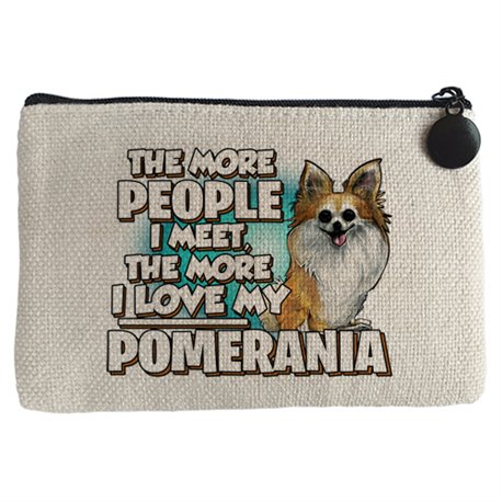 Monedero I love my Pomerania raza perro