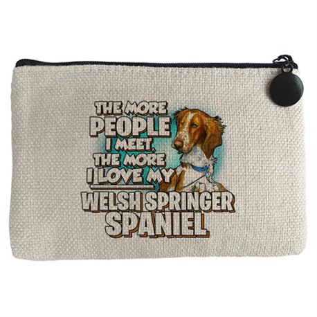 Monedero I love my Welsh Springer Spaniel raza perro