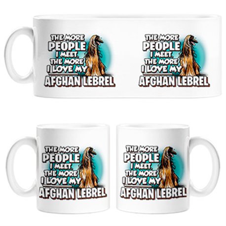 Taza I love my Afghan Lebrel raza perro