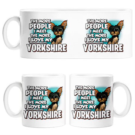 Taza I love my Yorkshire Terrier raza perro