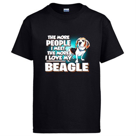 Camiseta I love my Beagle raza perro