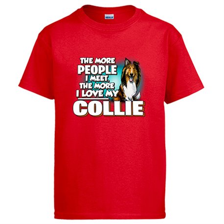Camiseta I love my Collie raza perro