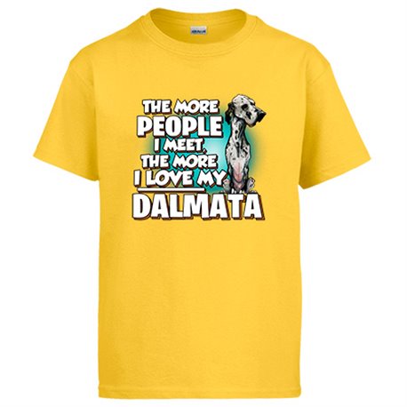 Camiseta I love my Dalmata raza perro