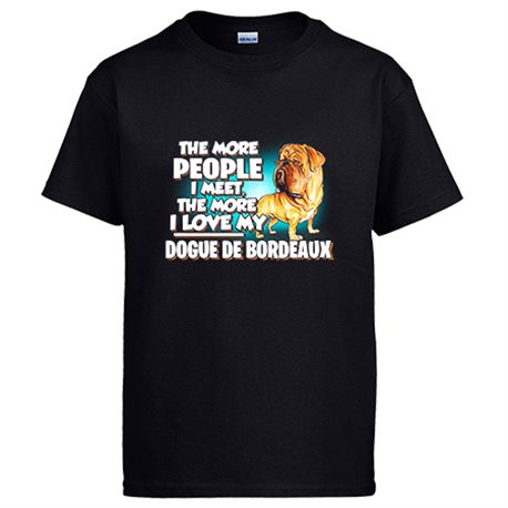 Camiseta I love my Dogue de Bordeaux raza perro