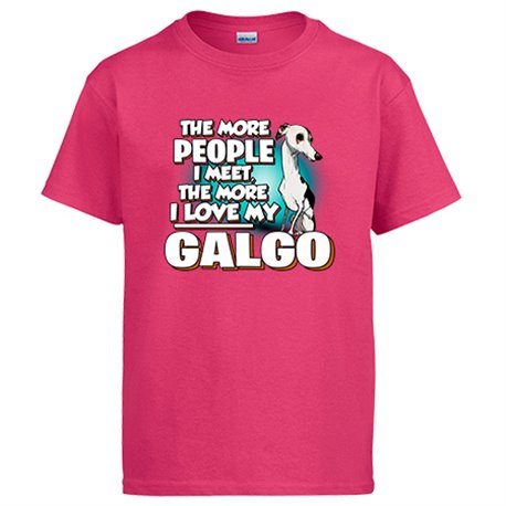Camiseta I love my Galgo raza perro