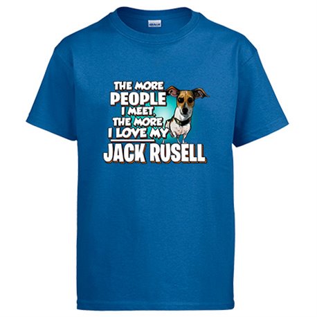 Camiseta I love my Jack Russell raza perro