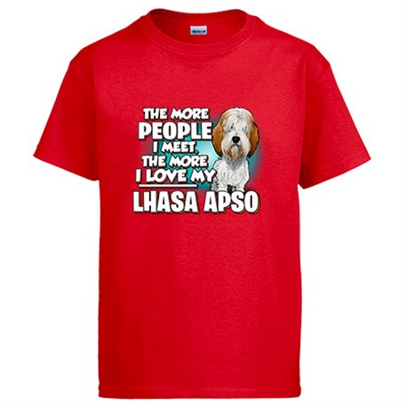 Camiseta I love my Lhasa Apso raza perro